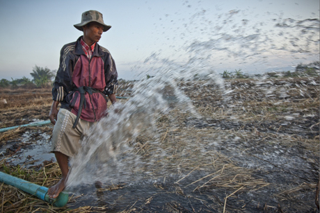 A vast repository of data has helped its scientists and partners: develop sophisticated models. These have been used to inform complex water management decisions and ensure that users get the quality and quantity of water they need. Photo: Timothy Syrota/IWMI